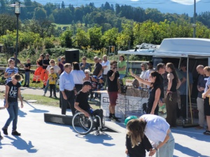 Murnaus neuer Skatepark. Eröffnung